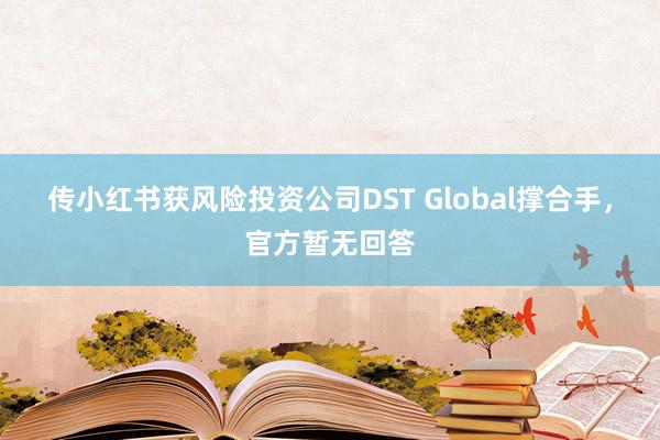 传小红书获风险投资公司DST Global撑合手，官方暂无回答